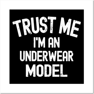 Trust Me, I'm An Underwear Model Posters and Art